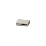 Allied Telesis 5 port 10/100/1000TX unmanaged switch with external power supply EU Power Adapter - AT-GS910/5E-50
