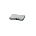 Allied Telesis 16 port 10/100/1000TX unmanaged switch with internal power supply EU Power Adapter - AT-GS910/16-50