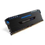 Memória RAM Corsair 64GB Vengeance LED (4x 16GB) DDR4 3200MHz PC4-25600 CL16 Blue - CMU64GX4M4C3200C16B
