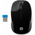 HP 200 Wireless Mouse Black - X6W31AA
