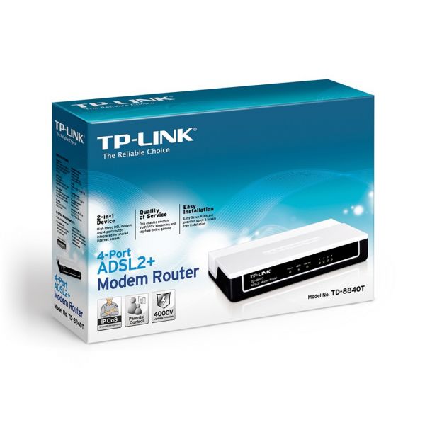 Tp link td 8840t настройка wifi