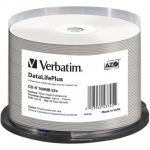 Verbatim Cd-r 80 / 700mb 52x White Wide Printable Cake 50 - 43745