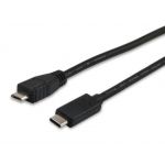 Equip USB 2.0 Cable MicroB-C M/M 1,0m Type C - 12888407