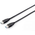 Equip USB 3.0 Connection Cable AM/AM in Black - 128394