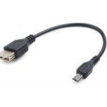Gembird Cabo USB OTG Fêmea para Micro USB Cablexpert - A-OTG-AFBM-03