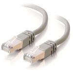 C2G Cat5e Booted Shielded (STP) Network Patch Cable 10 m - PTB - CAT 5e - moldado - Grey
