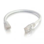 C2G Cat6 Booted Unshielded (UTP) Network Patch Cable 1 m White