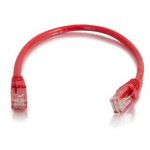 C2G Cat6 Booted Unshielded (UTP) Network Patch Cable 3 m Red