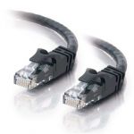 C2G Cat6 Booted Unshielded (UTP) Network Patch Cable 20 m Black