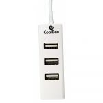 CoolBox Hub USB 2.0 4 Portas