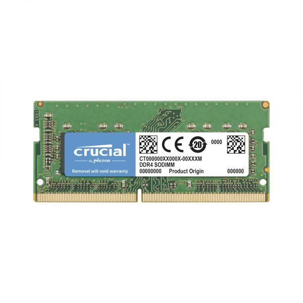 Memória RAM Crucial 8GB DDR4 SODIMM 2400MHz - CT8G4S24AM
