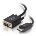 C2G DisplayPort Male to VGA Male Adapter Cable Cabo DisplayPort DisplayPort (M) HD-15 (M) 1 m preto - 84331