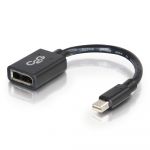 C2G Mini DisplayPort to DisplayPort Adapter Converter Cabo DisplayPort DisplayPort (F) Mini DisplayPort (M) 15 cm ( Disp - 84303