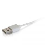 C2G USB A Male to Lightning Male Sync and Charging Cable Cabo de iPad / iPhone / carregamento de iPod / dados Lightning / US - 86050