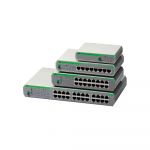 Allied Telesis 8-port 10/100TX unmanaged switch with internal PSU, EU Power Cord - AT-FS710/8-50