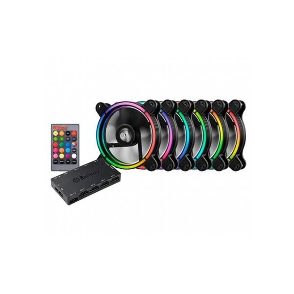 Enermax T.B. RGB 120mm (Pack 6) + Controlador RGB - UCTBRGB12-BP6 ...