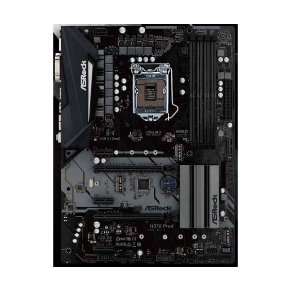 Asrock h370 pro4 настройка режимов pci e