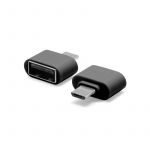 Unotec Mini Adaptador OTG MicroUSB para USB Black