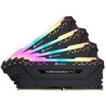 Memória RAM Corsair 32GB Vengeance RGB Pro 4x 8GB DDR4 3200MHz CL16 Black - CMW32GX4M4C3200C16