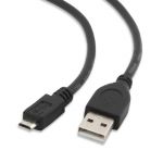 Gembird Cabo MicroUSB para USB2.0 50cm Black - CCP-MUSB2-AMBM-0.5M