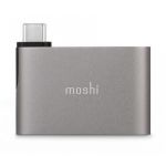 Moshi Adaptador USB-C to Dual USB-A Grey - 4713057252884