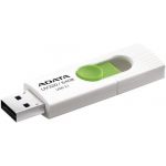 ADATA 64GB UV320 USB.3.1 White/Green - AUV320-64G-RWHGN