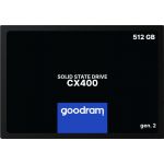 SSD Goodram 512GB CX400 2.5 SATA III - SSDPR-CX400-512
