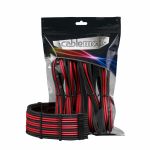 CableMod PRO Sleeved Kit Black/Red - CM-PCAB-BKIT-NKKR
