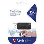 Verbatim 128GB Store N' Go Pinstripe USB 2.0 Black