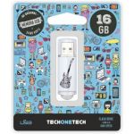 TECHONETECH 16GB Crazy Guitar USB 2.0 - TEC4006-16