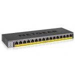 Netgear Switch 16 Port Gigabit Poe/Poe+ - GS116LP-100EUS