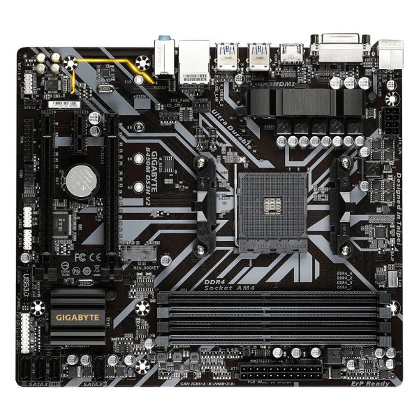 Gigabyte GA-AB350M-DS3H V2 - Compara preços