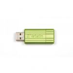 Verbatim 16Gb Store n Go PinStripe USB 2.0 Green - 49070