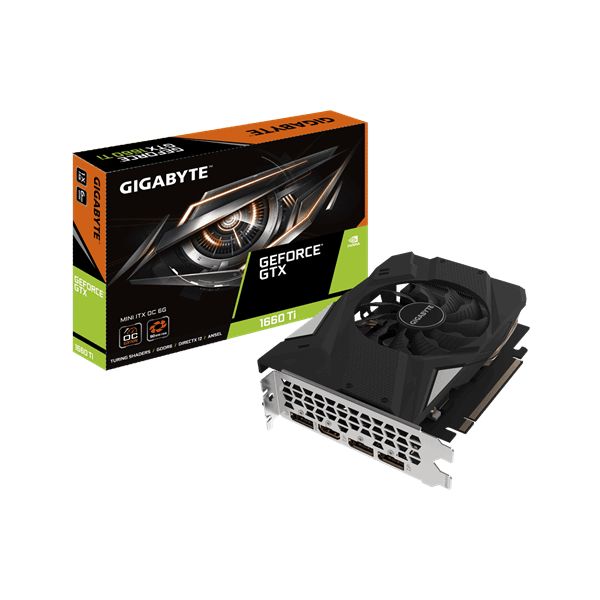 Gigabyte Geforce Gtx1660 Mini Itx Oc 6gb Gddr6 Pci E Gv N166tixoc 3010