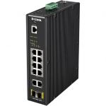D-Link Switch Industrial 12PORT L2 Smart Manag 10X 1GBASET(X) 8POE 240W 2XSFP - DIS-200G-12PS
