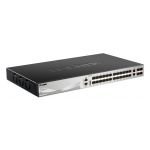 D-Link Switch 24 Sfp Ports L3 Stack Managed Gigabit 2X10GBASE-T + 4X Sfp+ - DGS-3130-30S/SI