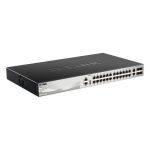 D-Link Switch 24 X 10/100/1000BASE-T L3 Stack Managed 2X 10GBASE-T + 4X Sfp+ - DGS-3130-30TS/SI