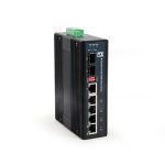 Level One Switch 4X 802.3AF/AT Poe + 1 Sfp + 1 Combo -40 To 75C, 12 To 55VDC - 55506407