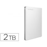 Disco Externo Toshiba 2TB Canvio USB 3.0 2.5 Slim Silver - HDTD320ES3EA