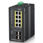 Zyxel Switch RGS200-12P, 12 Port Managed Poe Switch, 240 Watt Poe, Din Rail, IP30, 12-58V Dc - RGS200-12P-ZZ0101F