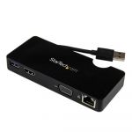 Startech Mini Dockstation USB 3.0 para HDMI/VGA/Ethernet - USB3SMDOCKHV