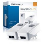Adaptador de rede elétrica Devolo dLAN 550 duo+ Starter Kit Branco