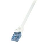 cabo de rede LogiLink CP3011U 0.25m Cat6a U/UTP (UTP) Branco