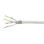 cabo de rede LogiLink CPV0054 100 m Cat7 S/FTP (S-STP) Branco