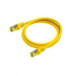 cabo de rede Python 8070PY-010Y 1 m Cat7 SF/UTP (S-FTP) Amarelo