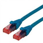 cabo de rede ROLINE 21152540 0.5m Cat6 U/UTP (UTP) Azul