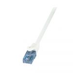 cabo de rede LogiLink CP3071U 5m Cat6a U/UTP (UTP) Branco