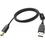 Vision Professional - Cabo USB - USB (M) para USB Tipo B (M) - USB 2.0 - 3m - preto - TC 3MUSB/BL
