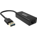 Adaptador de Rede Vision USB 2.0 / Ethernet Preto - TC-USBETH/BL