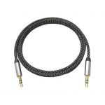 VISION 2m Braided 3.5mm Minijack cable - TC 2M3.5MMP/HQ